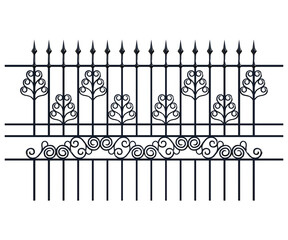 inferriata cancello entrata villa recinto fondo trasparente isolato