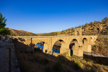 Puente de Alcantara in Extremadura, Spain