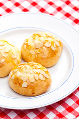 still lif of  almond buns