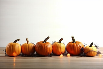 Obraz premium halloween pumpkin background