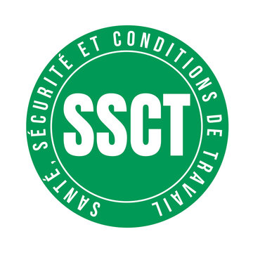 Symbole SSCT sant&eacute; s&eacute;curit&eacute; et conditions de travail