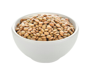 lentils in a bowl on transparent png