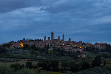 Fototapeta na wymiar San Gimignano, UNESCO site, Tuscany, Italy