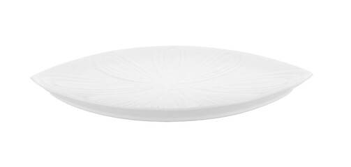 white plate on transparent png
