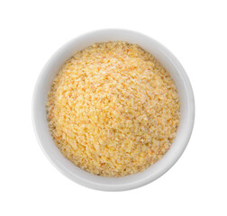 Wheat germ in a bowl on transparent png