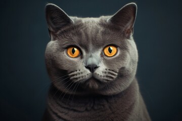 A Ai generated british shorthair cat