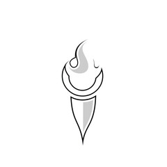 Fire Torch Icon