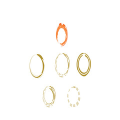 Oval Frame Set Collection