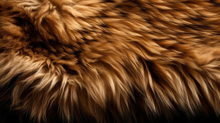 Close-up of fox fur, can be used as a background
