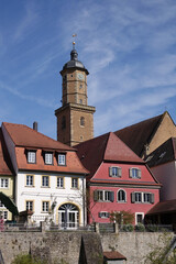 Altstadt und Kirche in Volkach