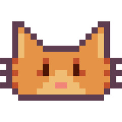 Obraz premium cat pixel
