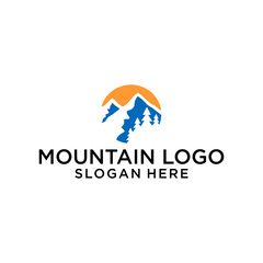 mountain logo design