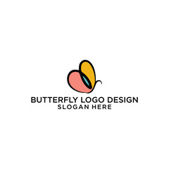 butterfly logo design