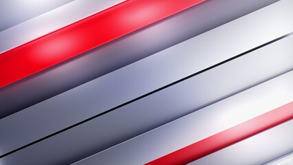 News background with red and blue lines. TV news show 16:9 widescreen ratio widescreen template 3D illustration