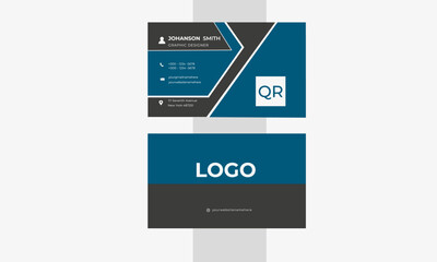 Creative Stylish Business  Card design Template. 