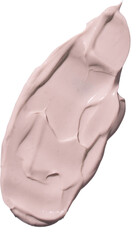 Minimalistic clean beauty cream swatch shot isolated pastel background