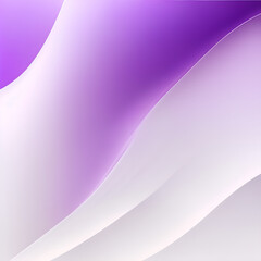 abstract background with waves - Light Purple and White Background - Generative AI