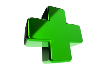 green medical cross
