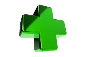 green medical cross