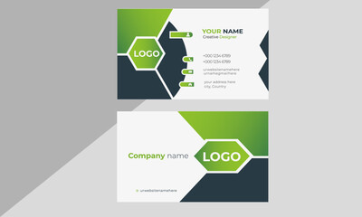 Creative Business Card Design Template. 