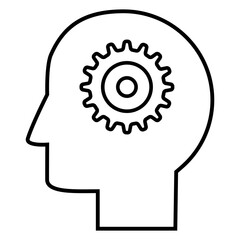 Creativity icon vector. Innovation illustration sign. Development symbol or logo.