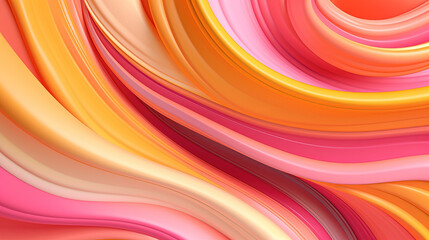 Abstract color yellow swirls background