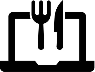online restaurant icon