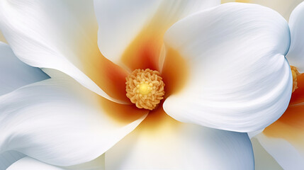 Abstract pattern depictions of flowers and natural forms