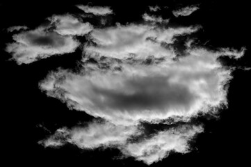 Texture, background, design, Black and white clouds,  Dark tone.
