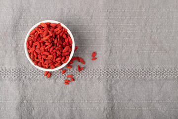 Goji Berry Pile, Lycium Barbaru, Chinese Wolfberry, Barbary Matrimony Vine Berries, Red Medlar