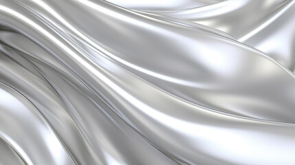 Abstract silver background - generative AI