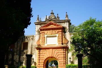 Real Alcazar de Seville gardens, Andalucia, Spain