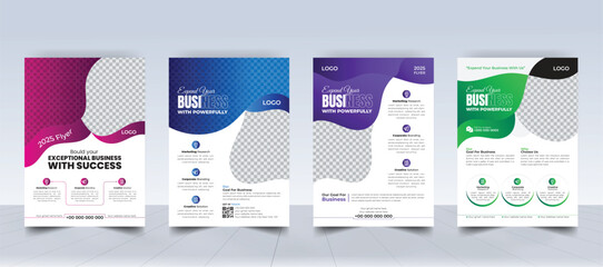 Business bundle flyer template