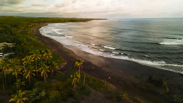 Sunset on the Beach in Costa Rica