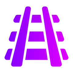 railway gradient icon