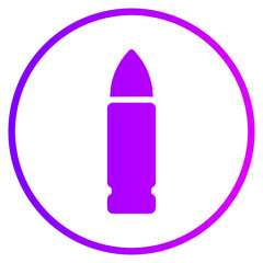 bullet gradient icon