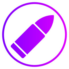 bullet gradient icon