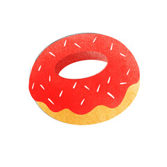 strawberry donut