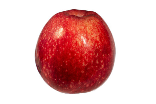 Apple on a white background. I just love apple. In my opinion, fruits are undeniable. They come from the Garden of Eden