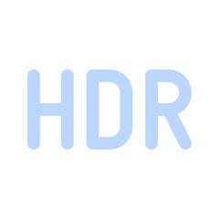 hdr duotone icon