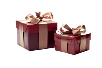Fototapeta premium gift boxes, isolated on white background PNG