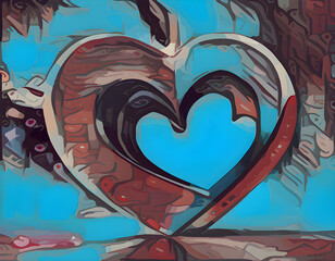 graffiti on the wall