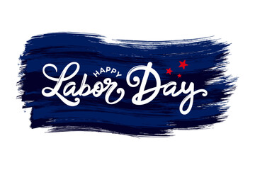 Labor day card, post, background, clipart, hand lettering text, template for poster, sale, banner, mugs, stickers, tshirts, sign, flag, badge, vector printable,  Workers day, Canada, USA