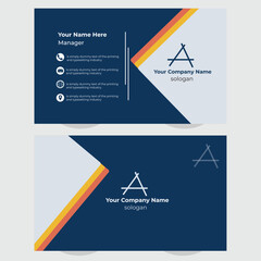Creative Business Card Template design