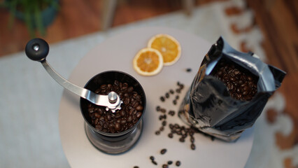 Whole Coffee Beans, Coffee Grinding