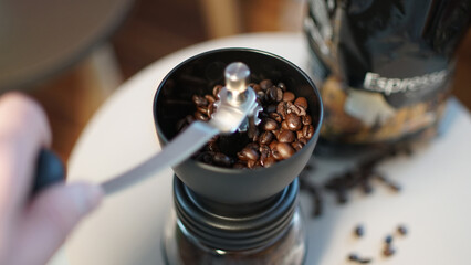 Whole Coffee Beans, Coffee Grinding