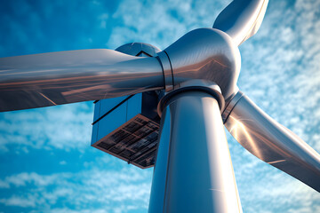 Wind Turbine Rotor - Renewable Energy - Generative AI