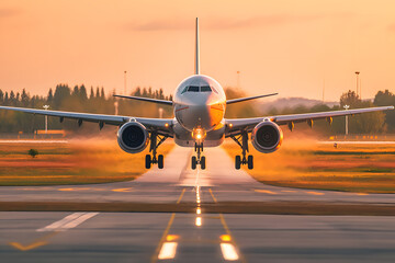 Airliner Launching into the Sky - Generative AI