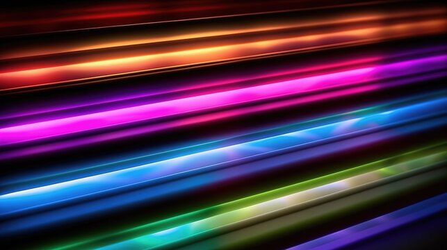 hyperspace wallpaper of fast light, colorful mix, ai generated image