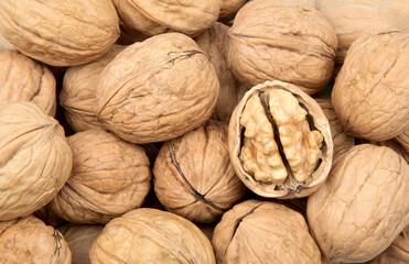 Walnuts with kernel